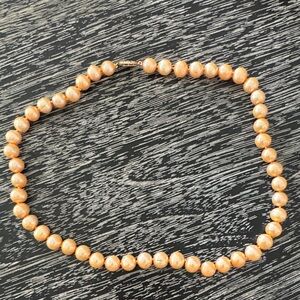 14KT 8-9MM CULTURED FRESH WATER PEARL NECKLACE
